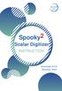 Spooky 2. Scalar Digitizer INSTRUCTION. November 2018 Spooky2 Team