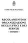 COMUNE DI PIANEZZA. REGOLAMENTO DI ORGANIZZAZIONE DEGLI UFFICI E DEI SERVIZI - estratto -