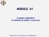 MODULO A1. Il quadro legislativo in materia di salute e sicurezza. Filippo Macaluso - Corso di formazione per RSPP Modulo A1 1