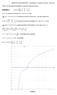 VERIFICA DI MATEMATICA Simulazione Studio di funzione - Soluzioni., quindi la funzione è derivabile in R - {1}. In x = 1 si ha: