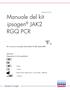 Sample to Insight. Per l uso con lo strumento Rotor-Gene Q MDx 5plex HRM. Versione 1 Diagnostica in vitro quantitativa