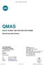 QMAS. Descrizione dello Schema QUALITY IN MEAT AND FISH ANALYSIS SCHEME