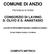 COMUNE DI ANZIO PROVINCIA DI ROMA CONSORZIO DI LAVINIO S. OLIVO E S. ANASTASIO LAVORI DI RIPAVIMENTAZIONE E BONIFICA RADICI