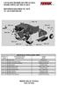 INDICE DELLE TAVOLE Index and table