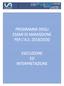 PROGRAMMI DEGLI ESAMI DI AMMISSIONE PER L A.S. 2019/2020 ESECUZIONE ED INTERPRETAZIONE