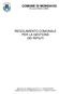 COMUNE DI MONDAVIO Provincia di PESARO e URBINO REGOLAMENTO COMUNALE PER LA GESTIONE DEI RIFIUTI
