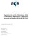 Regolamento per la Valutazione della Conformità di Attrezzature a Pressione secondo la Direttiva 2014/68/UE (PED)