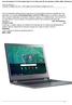 Acer Chromebook 13 e Chromebook Spin 13 con Kaby Lake (R). Da settembre a 599 e Notebook It