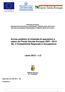 Avviso pubblico di chiamata di operazioni a valere sul Fondo Sociale Europeo Ob. 2 Competitività Regionale e Occupazione