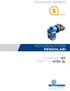 CATALOGO TECNICO MOTORIDUTTORI STANDARD IEC DIRETTIVA ATEX