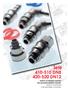 Serie DN DN12 GIUNTI AD INNESTO RAPIDO PER RAFFREDDAMENTO STAMPI. QUICK COUPLINGS FOR MOLDING COOLING. Quick Couplings 13.