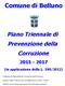 Comune di Belluno. Piano Triennale di Prevenzione della Corruzione (in applicazione della L. 190/2012)