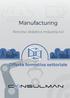 Manufacturing. Percorso didattico Industria 4.0. Offerta formativa settoriale. c nsulman