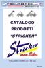 CATALOGO CATALOGO PRODOTTI PRODOTTI STRICKER STRICKER