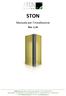 STON. Manuale per l installazione. Rev. 1.24