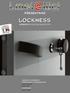 PRESENTANO LOCKNESS ARMADI DI SICUREZZA COMPONIBILI E MONOBLOCCO LINEA WALLACE LINEA SKYE CASSEFORTI LINEA NESSIE