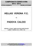 HELLAS VERONA F.C. PADOVA CALCIO