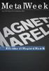 Anno VII Numero Settembre Il destino di Magneti Marelli