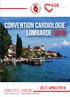 CONVENTION CARDIOLOGIE LOMBARDE 2018