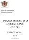 PIANO ESECUTIVO DI GESTIONE (P.E.G.)