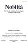 Nobiltà. Rivista di Araldica, Genealogia, Ordini Cavallereschi. Famiglie Storiche d Italia. Istituto Araldico Genealogico Italiano