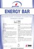 ENERGY BAR. Detergente liquido concentrato per lavabicchieri, lavatazzine e lavabar