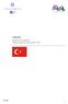 TURCHIA Rapporto Congiunto Ambasciate/Consolati/ENIT 2015