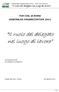 Il ruolo del delegato nel luogo di lavoro