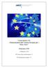 Osservatorio UE: i finanziamenti dell Unione Europea per i Paesi Terzi. Edizione n Settembre N avvisi di pre-informazione: 5