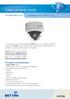 Telecamere AHD TD436C221-A/L. Principali caratteristiche. Minidome AHD 2.0MP D/N a led
