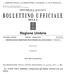 REPUBBLICA ITALIANA DELLA PARTE PRIMA. Sezione II ATTI DELLA REGIONE. DELIBERAZIONE DELLA GIUNTA REGIONALE 23 gennaio 2011, n. 40.