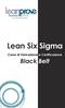 Business. School. Lean to improve your business. Lean Six Sigma. Corso di Formazione e Certificazione. Black Belt