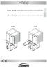 SPM PAE MM - PAE MMF SERRANDA MISCELATRICE MOTORIZZATA DI PRESA ARIA ESTERNA PAE MM - PAE MMF MOTOR DRIVEN EXTERNAL AIR INTAKE MIXING LOUVER PAE MMF