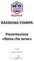 Presentazione «Roma che serve»