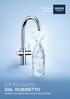 C È PIÙ GUSTO DAL RUBINETTO UNBOTTLED WATER BY GROHE BLUE HOME