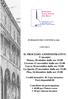 Crediti formativi: 20 (4 per incontro) Posti disponibili 80. Contributo di partecipazione 60,00 per l intero corso 20 per ciascun incontro