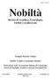 Nobiltà. Rivista di Araldica, Genealogia, Ordini Cavallereschi. Famiglie Storiche d Italia. Istituto Araldico Genealogico Italiano