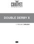 double derby x >> Manuale di istruzioni