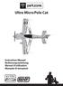 Ultra Micro Pole Cat. Instruction Manual Bedienungsanleitung Manuel d utilisation Manuale di Istruzioni