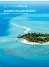 SETTEMARIPRIME GANGEHI ISLAND RESORT MALDIVE - ATOLLO DI ARI NORD. La naturale bellezza del Paradiso.