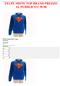 FELPE MISTE TOP BRAND PREZZO AL PUBBLICO Felpa Superman Logo Superman SULFA.BR Uomo Warner Bros Superman BLUE ROYAL