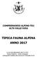 TIPICA FAUNA ALPINA ANNO 2017