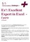 Ex³: Excellent Expert in Excel - I parte