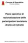 Comune di Rescaldina Provincia di Milano. Piano operativo di razionalizzazione delle partecipazioni societarie dirette ed indirette