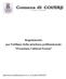 Regolamento per l utilizzo della struttura polifunzionale Presolana Cultural Forum