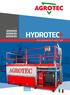 MODEL 2000HDI 3000HDI 6000HDI HYDROTEC IDROSEMINATRICI A MOTORE MODELLO IDR6000HDI