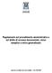 Regolamento sul procedimento amministrativo e sul diritto di accesso documentale, civico semplice e civico generalizzato