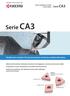 Serie CA3. Metallo duro rivestito CVD per lavorazione ad elevata stabilità della ghisa. Nuovi metalli duri rivestiti CVD per ghisa