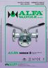 VALVOLE A SFERA BALL VALVES