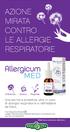 AZIONE MIRATA CONTRO LE ALLERGIE RESPIRATORIE